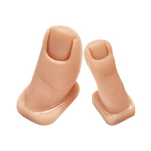 2 Pezzi Allenamento In Silicone Per Unghie Acrylic, Finto