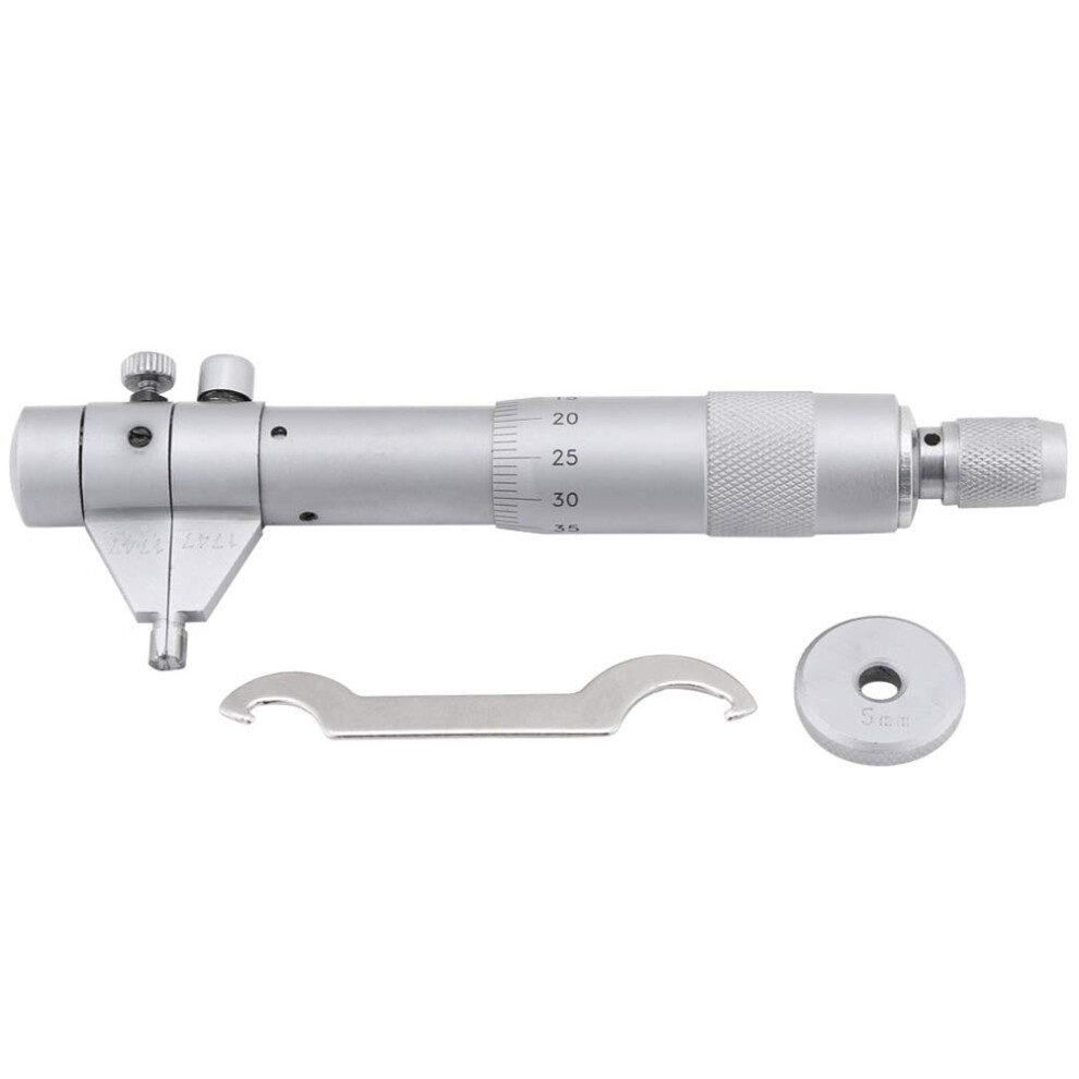 Inside Micrometer Bore Gauge 5-30Mm, 0.01Mm Accuracy, Metric Internal Diameter Measurement Tool 9016109498335