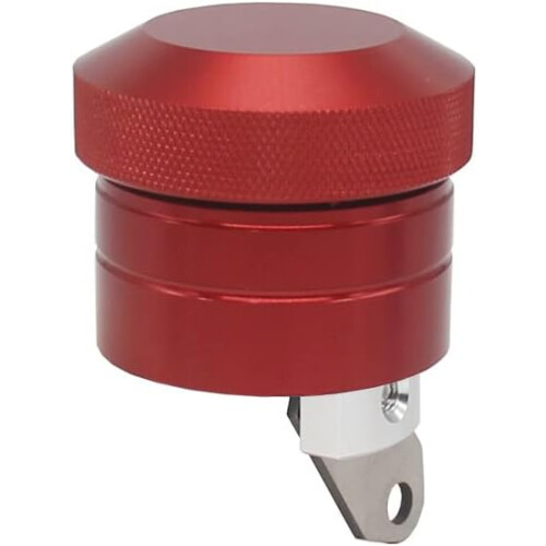 Motorcycle Chain Oiler Manual Control Red Lubrication System Modified Accessories Universal Fit 1
