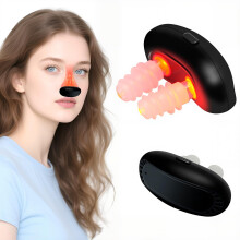 Red Light Nasal Therapy Device Portable USB Rechargeable With Three Modes For Nasal Relief Travel-Size Home Office Use