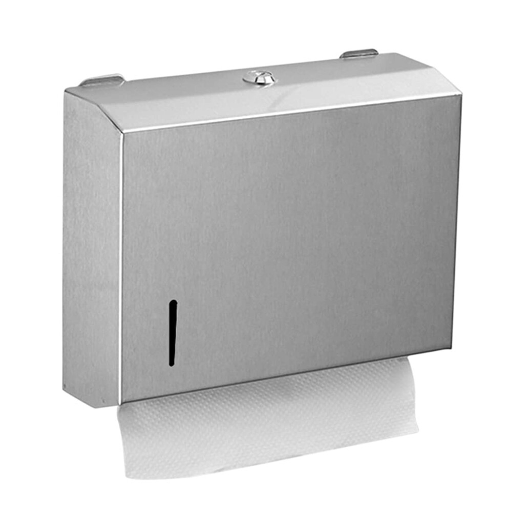 Bathroom Paper Towel Dispenser Wall Mounted Stainless Steel, Drilling Installation, Tissue Dispenser Box, Color C-image-OPC-PMBQW2F-NEW