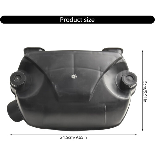 Air Filter Covers Assembly Black Dustproof Protector For U8501 Backpack Leaf Blower Maintenance Replacement 1