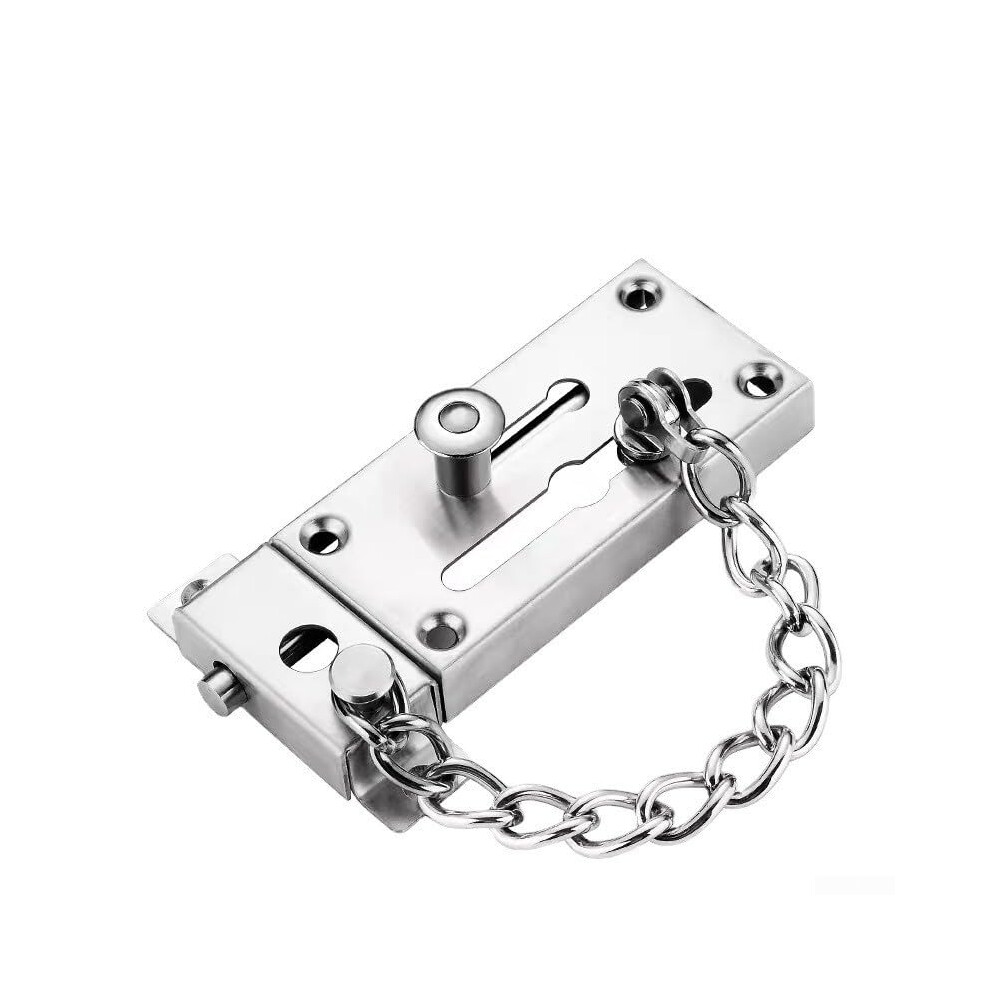 Door Chain Lock With Bolt For Security In Residential Homes And Hotels Red Bronze Finish 9393856450855