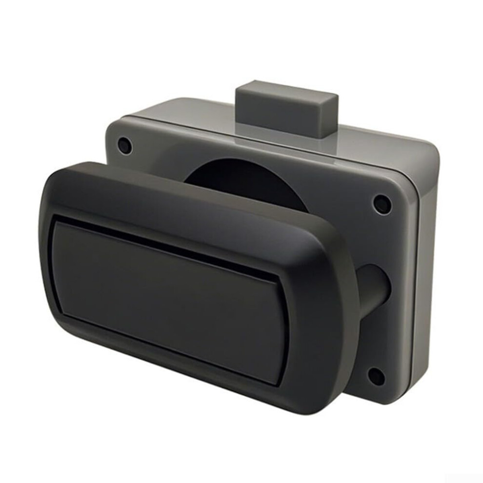 Zinc Alloy Drawer Lock Catch For Swift Caravan Motorhomes Black Finish Enhanced Security Mechanism 9016109499745