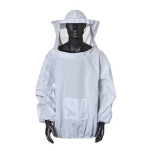 Beekeeping Suit Beekeeping Clothing Siamese Half Jacket With Hat Bee Bite Protection For Agricultural Honey Keeping