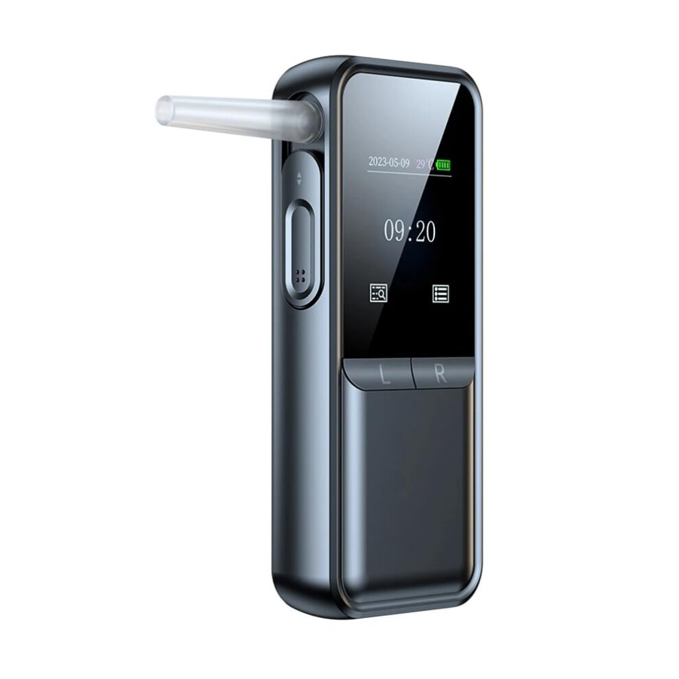 C02 Dual-Mode Digital Alcohol Breath Tester With Lcd Display Portable Breath Analyzer Accurate 9084446496628