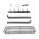 Over-the-Door Metal Storage Rack with 5 Hooks 9