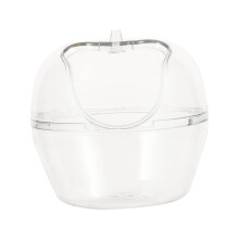 Pet Bathing Basin Small Pet Bath Tub Plastic Breathable Hamster Bath Tub Guinea Pig Bath Basin