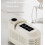Compact Ice Maker Machine Electric Automatic 8-Cubes Per Batch 120W Energy Efficient USB-C Compatible Cream Colour 5