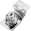 Efficiently Designed Drawer Lock 2.5-Inch, Metal Construction, Universal Fit for Cabinets and Drawers, Security Features 2