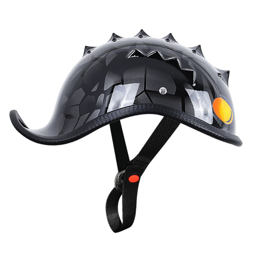 Motorcycle Half Helmet German Style Half Face Lightweight Adjustable Ece Certified Cruiser Touring 9354506392390