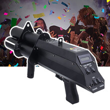 Handheld Stage Atmosphere Paper Jet Machine Remote Jet Portable Stage Effect for Weddings Stage Performance