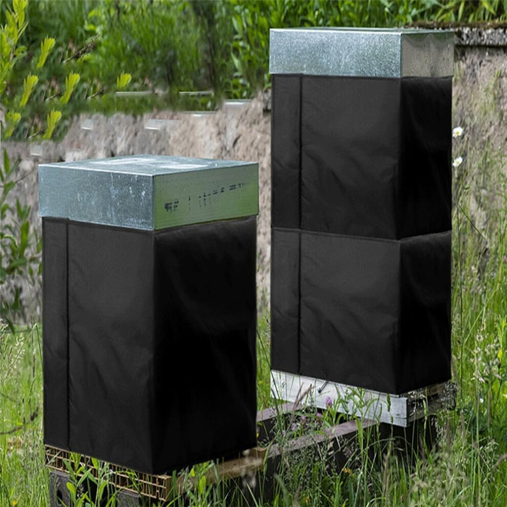 Bee Hive Insulation Cover 600D Oxford Cloth Aluminum Foil Lining 76.5-Inch Winter Waterproof Windproof-image-OPC-PMBRJNF-NEW