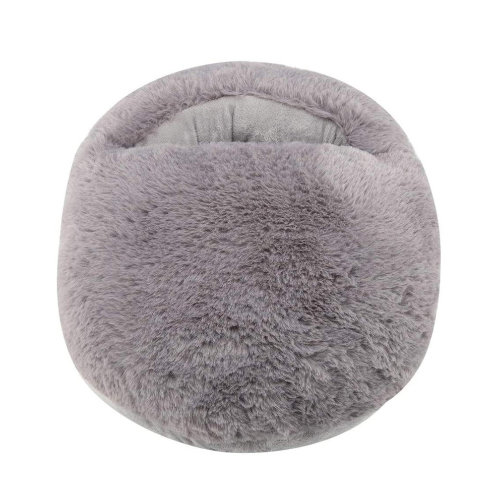 Heated Foot Cushion Electric Heating Pad For Feet, Thick Plush Winter Warmer, Washable Plush For Study And Work