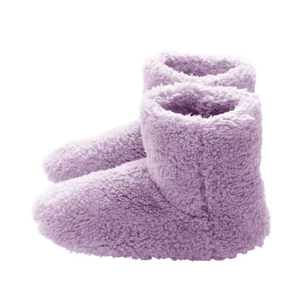 Winter USB Heater Foot Shoes Plush Warm Electric Slippers 35-39 EU Washable Heated Insole Pad For Home Use