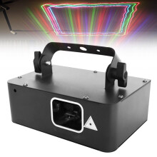 Party Strobe Lights Stage Single Head Full Color Scanning Projector Light Outdoor For Birthday And Family Gatherings