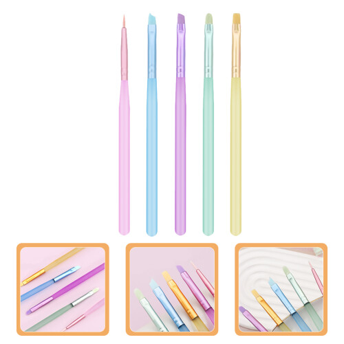 5 Pezzi Per Unghie Per Design Gel E Pittura Manicure 2