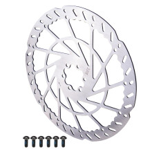 Stainless Steels Bicycles Disc Brake Rotor With Screws 140/160/180/203/220mm Bike Brakes Rotor Adapter