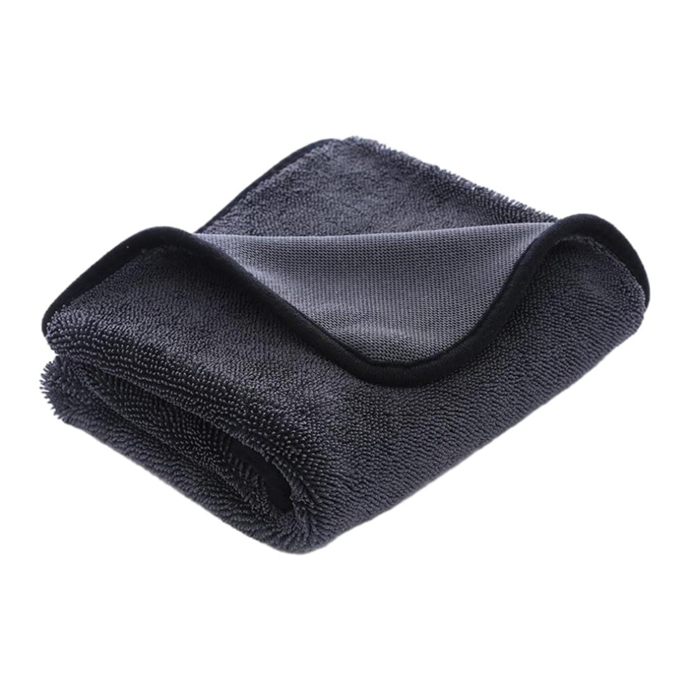 Microfibre Cloth Absorbent Car Drying Towel Streak Free Cleaning Cloth For Detailing Glass Kitchen Bathroom 40X40cm 9354506393793