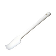 Cat Wet Food Spoon, Mini Silicone Spatula For Pet Canned Food, BPA Free Can Spoon, White, Small Jar Spatula