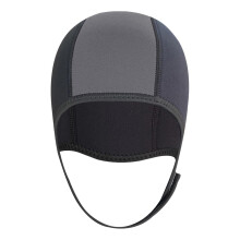 2.5mm Neoprene Scuba Diving Hood For Winter Swimming And Snorkeling, Black Gray