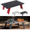 Space Saving Portable Aluminum Table Compact Black Outdoor Dining And Activities 2