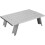Space Saving Portable Aluminum Table Compact Black Outdoor Dining And Activities 5