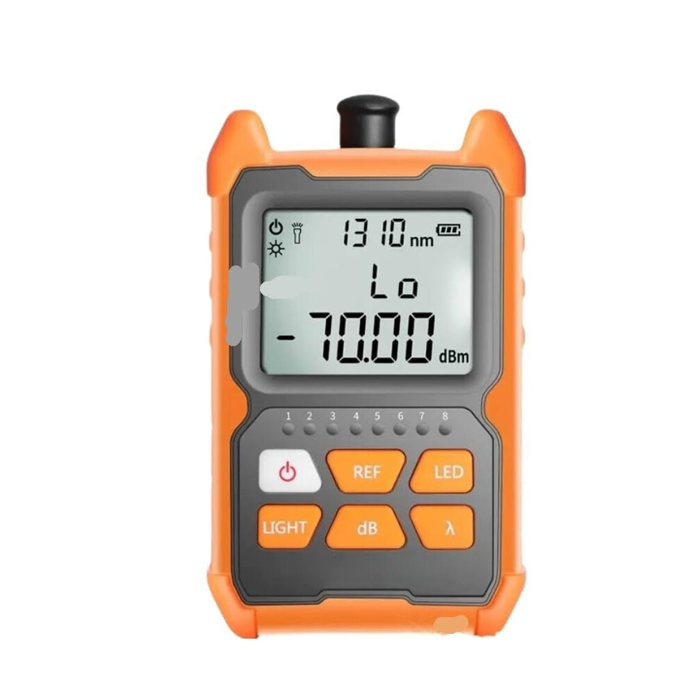 Optical Power Meter 2-In-1 Led Lighting Opm Network Test Fiber Optic Cable Tester Tools Dry Battery 9393856455690
