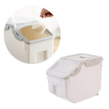 Large Pet Food Container PP Plastic Dry Food Storage Case For Hamster And Dog Pantry