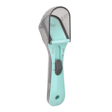 Pet Food Measuring Scoop with Scale Adjustable Portion Control For Dogs And Cats Measuring Cup