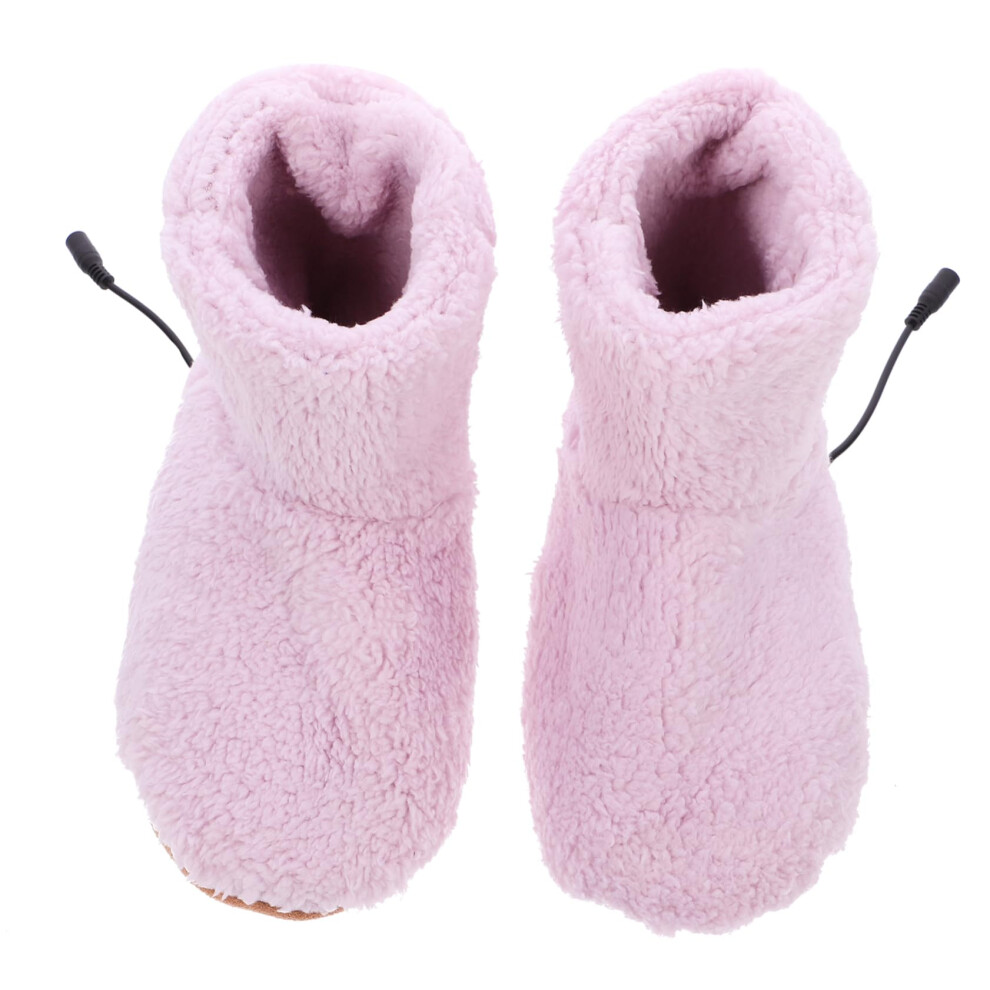 Heated Foot Warmers For Men And Women Plush Material Electric Easy To Use For Cold Weather