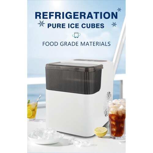 Countertop Ice Maker Machine Auto-Cleaning Compact Portable Ice Maker For Home Kitchen RV Camping 2