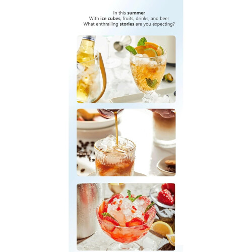 Countertop Ice Maker Portable For Home Kitchen Office Party Use Compact Size 2