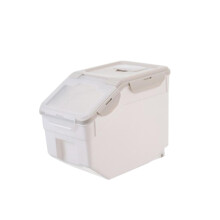 Airtight Small Pet Food Container For Dogs And Cats, PP Plastic Sealing Bucket, Secure Pet Food Storage Barrel Capacity