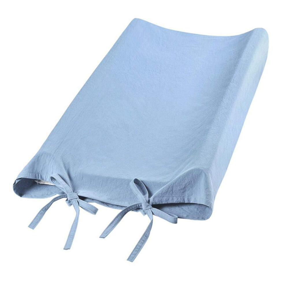 Baby Changing Pad Cover Soft Breathable Changing Table Sheets Newborn Infant For Baby Boy And Baby Girl Blue