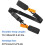 Ski Pole Carrier Adjustable Size S Shoulder Strap Fixed Skid Anti-Slip Pad 3