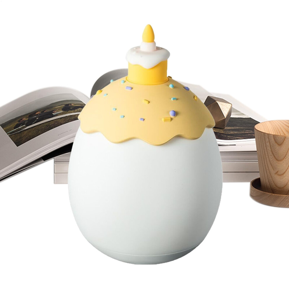 Night Lamp For Kids, Cake Shape Night Dimmable Rechargeable Night For Nursery And Bedroom Decor Light