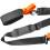 Pole Carrying Strap Adjustable Pole Shoulder Strap For Skiboard With Anti Pad Orange 3