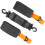 Pole Carrying Strap Adjustable Pole Shoulder Strap For Skiboard With Anti Pad Orange 4