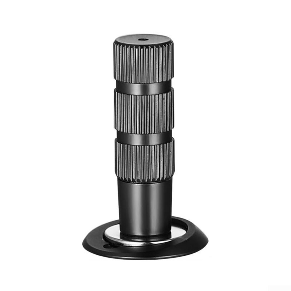 Concealed Magnetic Door Stopper, Zinc Alloy, Black, Concealed Mount, Magnetic Door Stop For Interior Doors 9084446501179