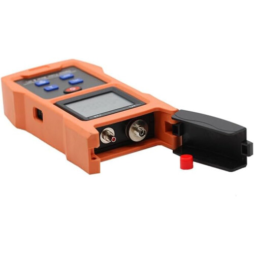 Fiber Optic Cable Tester Mini Handheld Optical Power Meter -70 To +10 dBm, Compact Fiber Power Meter 1