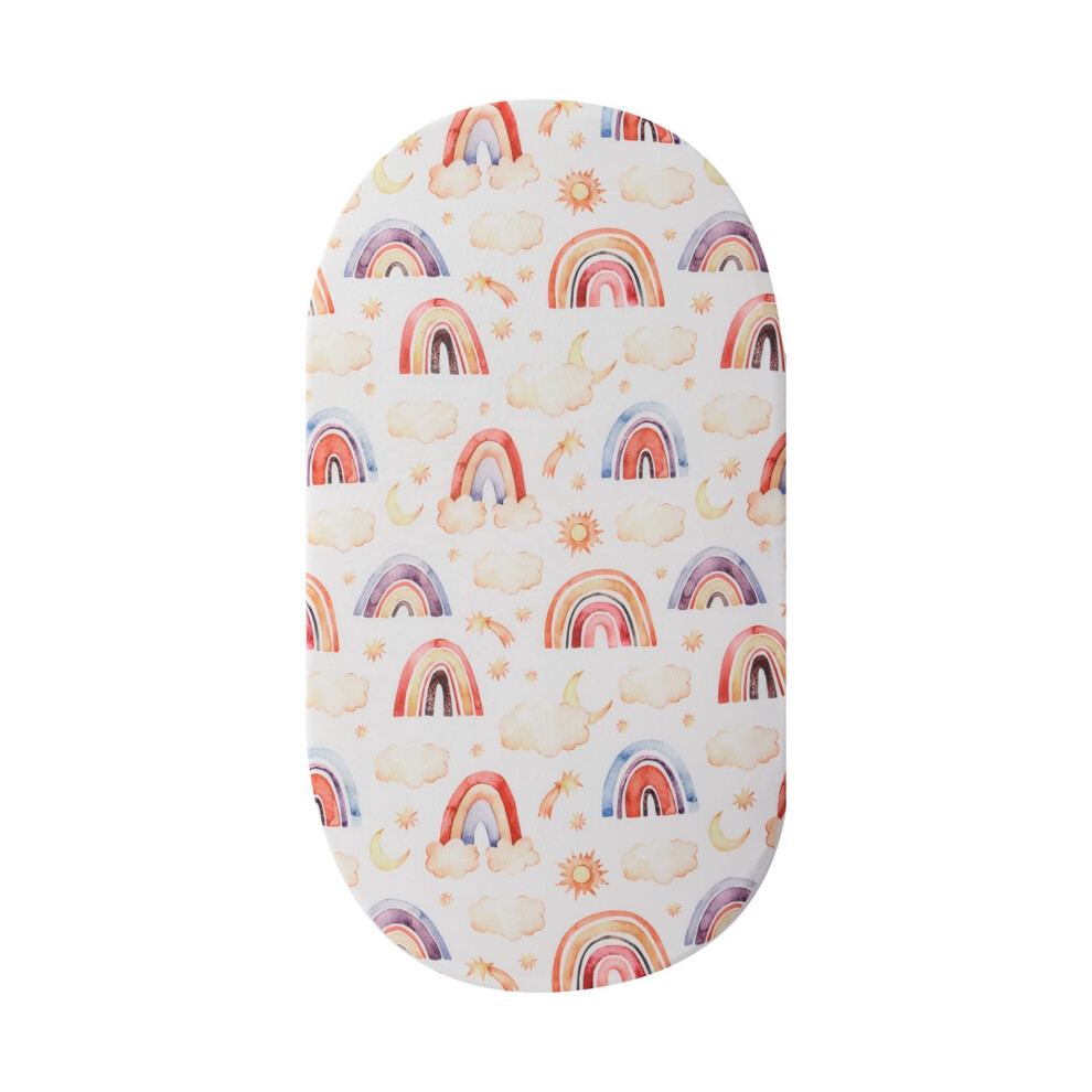 Baby Fitted Sheet For Newborns, Diaper Changing Pad Sleeve, Bassinet Printed Mattress Case Protector, Style10