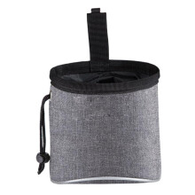 Dog Training Treat Pouch Portable Waterproof Bag With Adjustable Belt Drawstring Cuffs Reflective Strips For Walking Pet