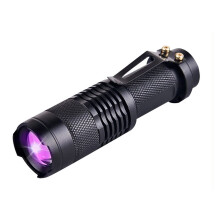 Wood's Lamp Handheld Portable UV Diagnostic Light For Skin Fungal Detection With Built-In Flashlight