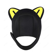Cat Ears Scuba Diving Hood Cap Neoprene Diving Hood For Surfing And Rafting Wetsuit Hood
