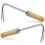 Weeder Puller De Aço Inoxidável Com Cabo De Madeira Para Jardim 1
