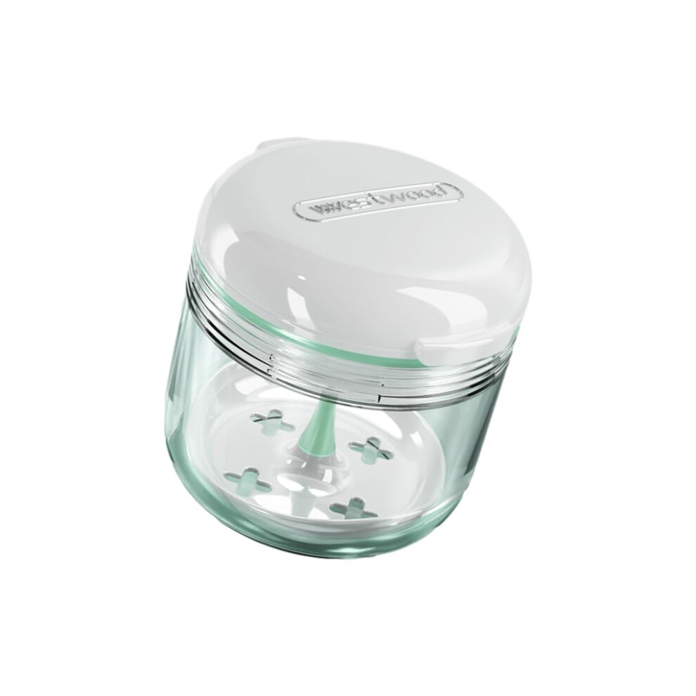 Wet Dry Box Denture Storage And Cleaning Hassle Free Maintenance Green Pine White