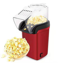 Hot Air Popcorn Popper Mini Electric Popcorn Maker Portable Popcorn Maker With Measuring Cup For Home Movie Party