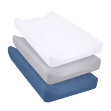 Bassinet Sheets Set Of 3 For Baby Carriages Soft And Comfortable Cradles Bedding Covers Changing Table Sleeve Case