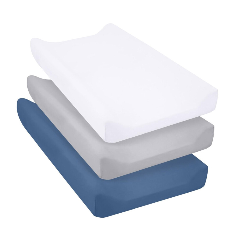 Bassinet Sheets Set Of 3 For Baby Carriages Soft And Comfortable Cradles Bedding Covers Changing Table Sleeve Case